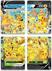 Pikachu V-UNION (Set of 4) [Sword & Shield: Black Star Promos] | Clutch Gaming