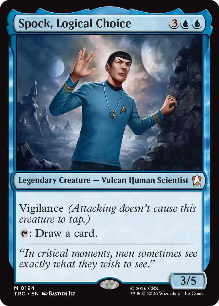Spock, Logical Choice [Star Trek Commander] | Clutch Gaming
