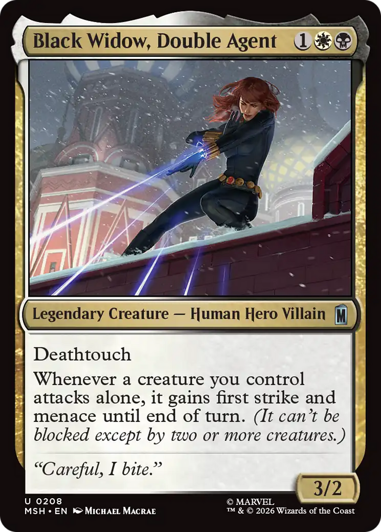 Black Widow, Double Agent [Marvel Super Heroes] | Clutch Gaming