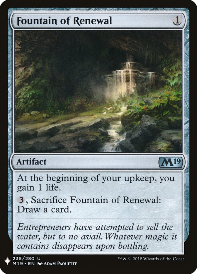 Fountain of Renewal [Mystery Booster] | Clutch Gaming