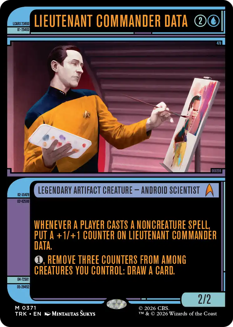 Lieutenant Commander Data (Showcase) [Star Trek] | Clutch Gaming