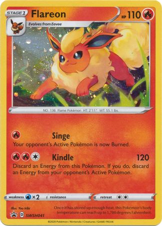 Flareon (SWSH041) [Sword & Shield: Black Star Promos] | Clutch Gaming