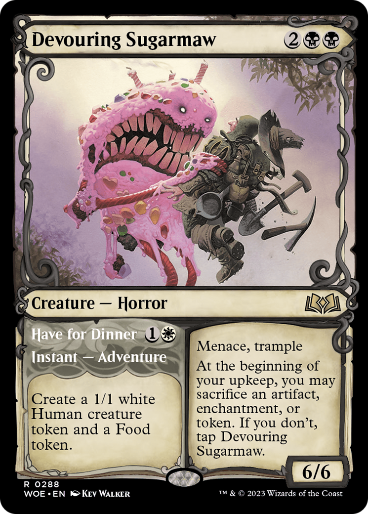 Devouring Sugarmaw // Have For Dinner (Showcase) [Wilds of Eldraine] | Clutch Gaming