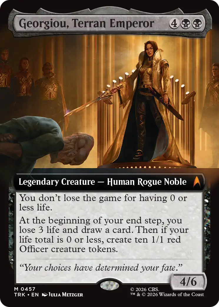 Georgiou, Terran Emperor (Extended Art) [Star Trek] | Clutch Gaming