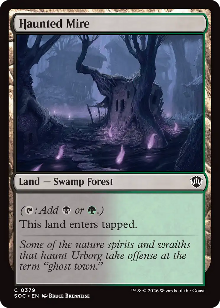 Haunted Mire [Secrets of Strixhaven Commander] | Clutch Gaming