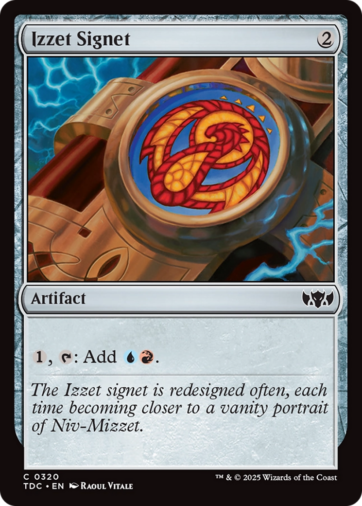 Izzet Signet [Tarkir: Dragonstorm Commander] | Clutch Gaming