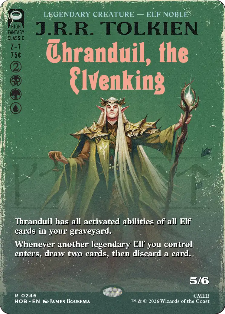 Thranduil, the Elvenking (Borderless) [The Hobbit] | Clutch Gaming