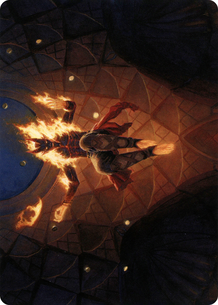 Yusri, Fortune's Flame Art Card [Modern Horizons 2 Art Series] | Clutch Gaming