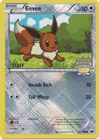 Eevee (84/108) (City Championship Staff) [League & Championship Cards] | Clutch Gaming