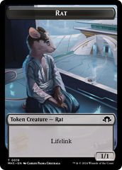 Eldrazi Spawn // Rat Double-Sided Token [Modern Horizons 3 Tokens] | Clutch Gaming