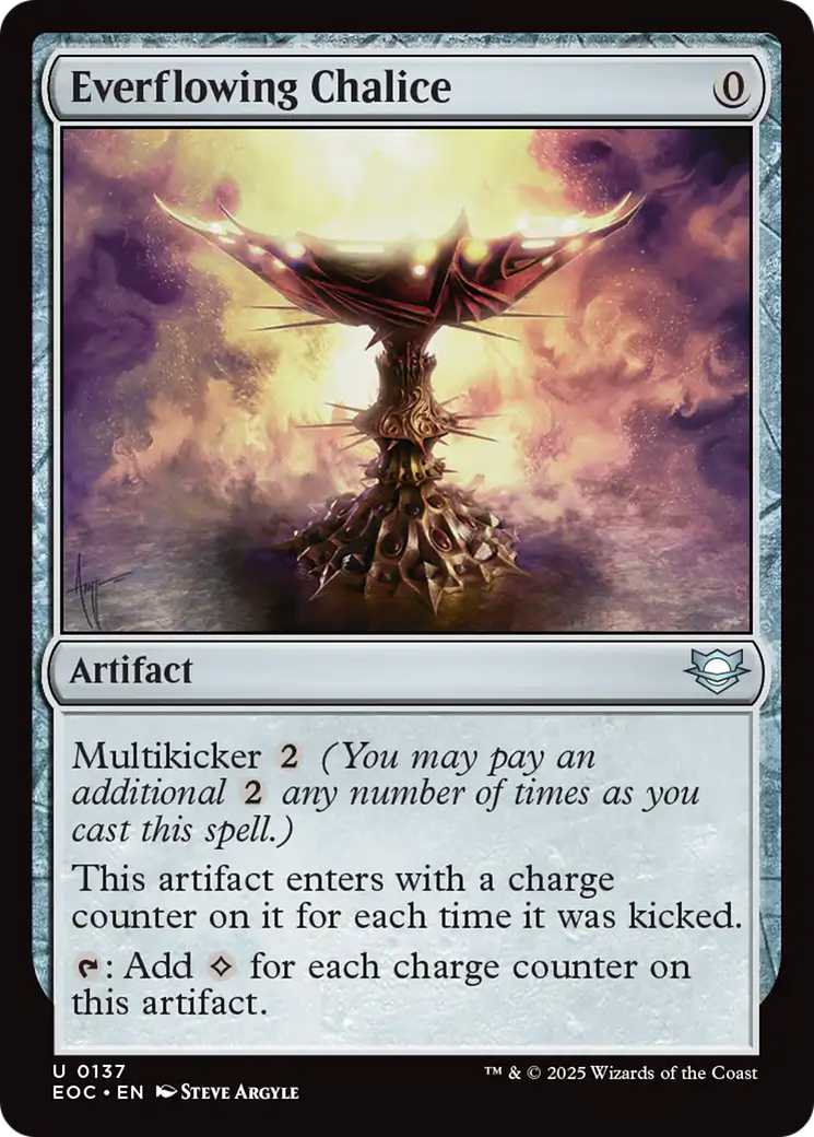 Everflowing Chalice [Edge of Eternities Commander] | Clutch Gaming
