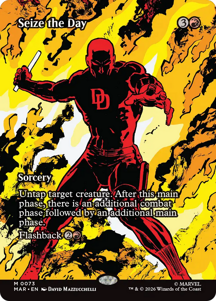 Seize the Day (Borderless) [Marvel Universe: Eternal-Legal] | Clutch Gaming