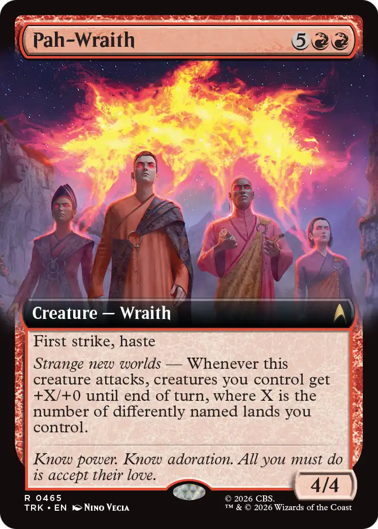 Pah-Wraith (Extended Art) [Star Trek] | Clutch Gaming
