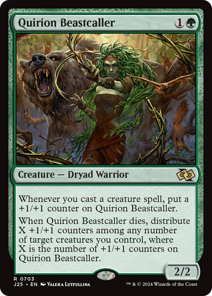 Quirion Beastcaller [Foundations Jumpstart] | Clutch Gaming