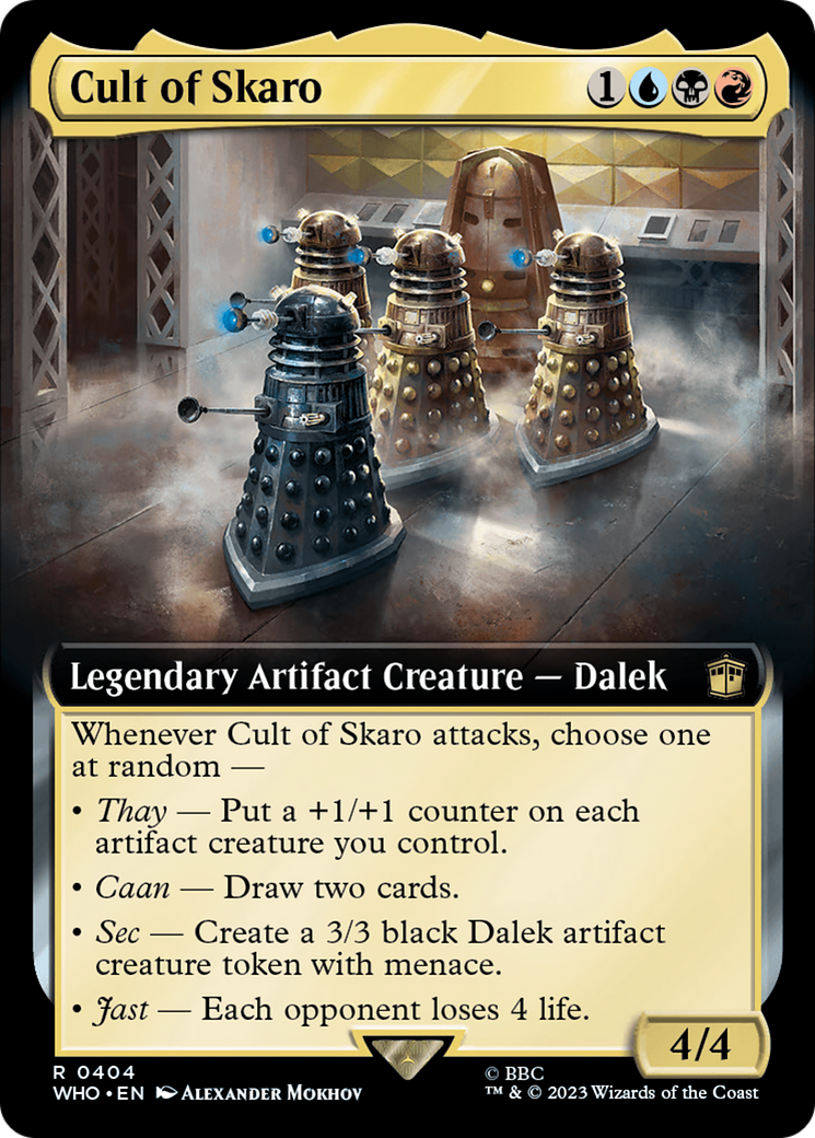 Cult of Skaro (Extended Art) [Doctor Who] | Clutch Gaming