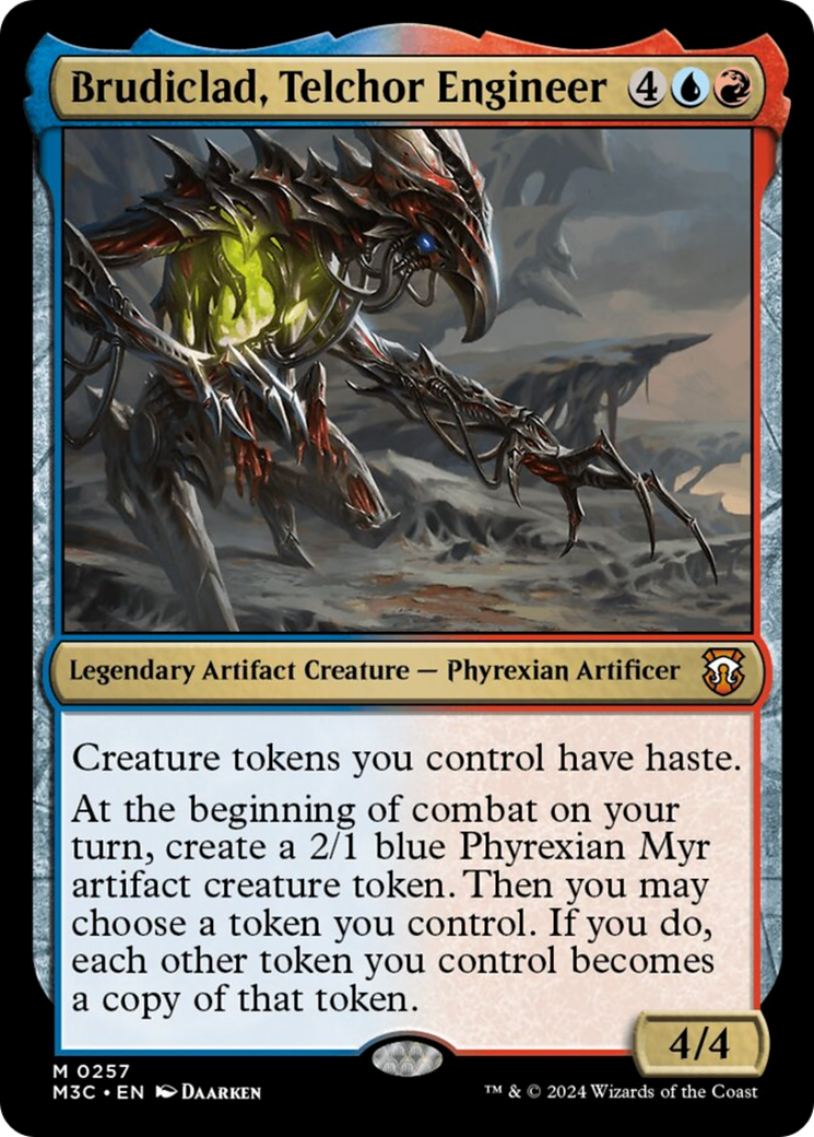 Brudiclad, Telchor Engineer (Ripple Foil) [Modern Horizons 3 Commander] | Clutch Gaming