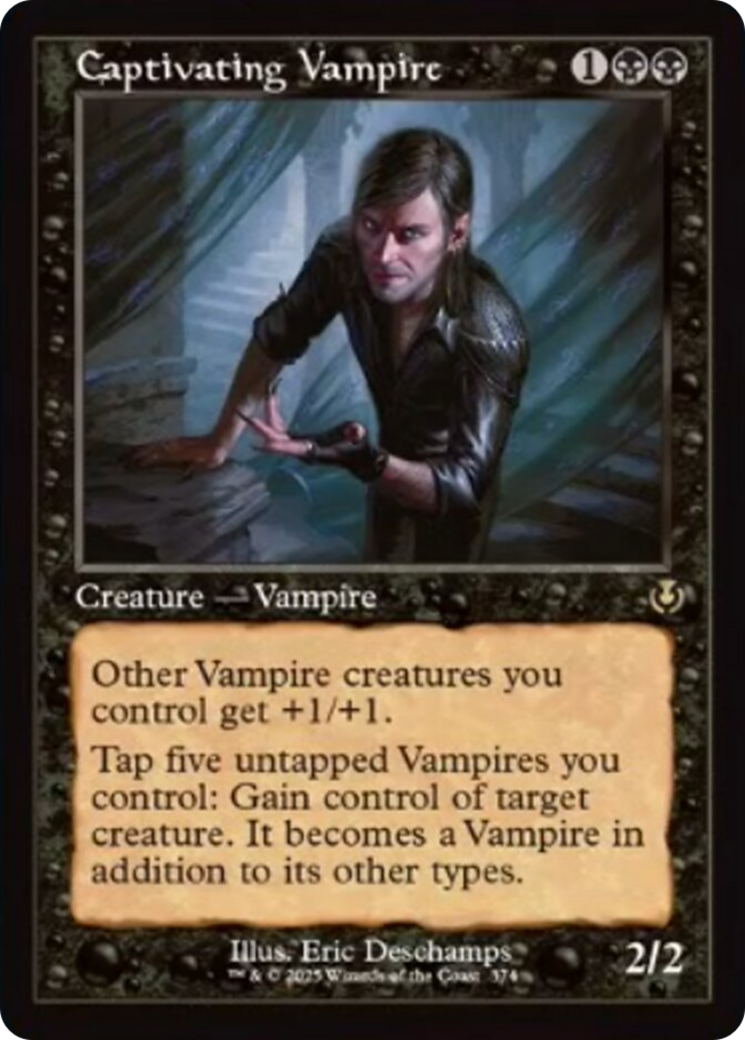 Captivating Vampire (Retro Frame) [Innistrad Remastered] | Clutch Gaming