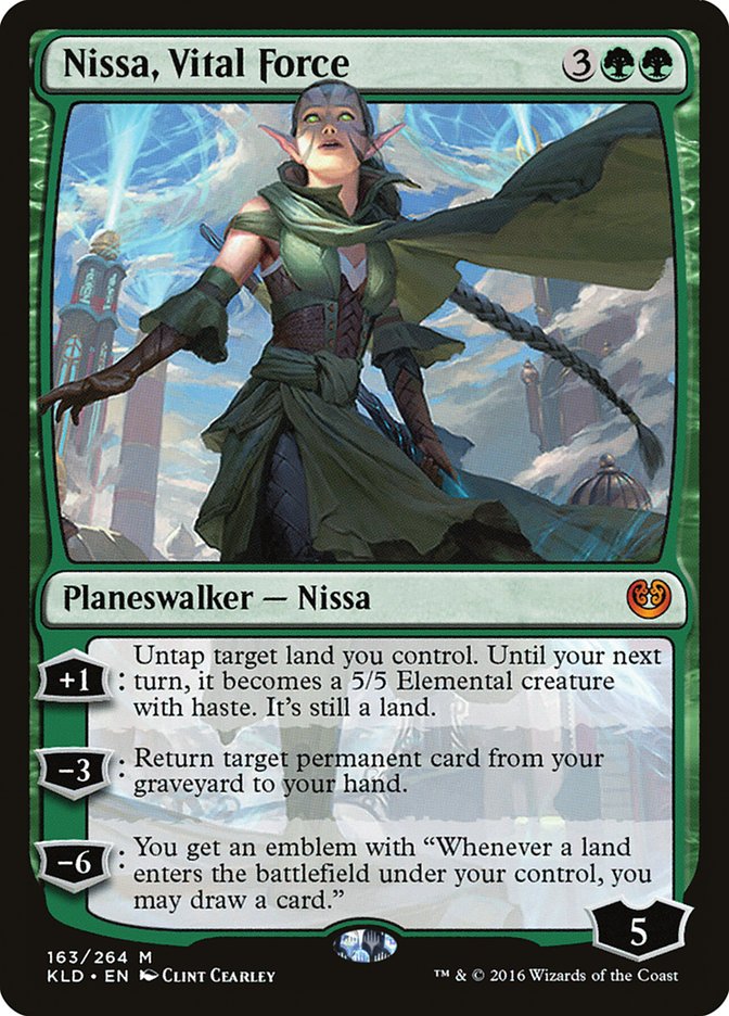 Nissa, Vital Force [Kaladesh] | Clutch Gaming