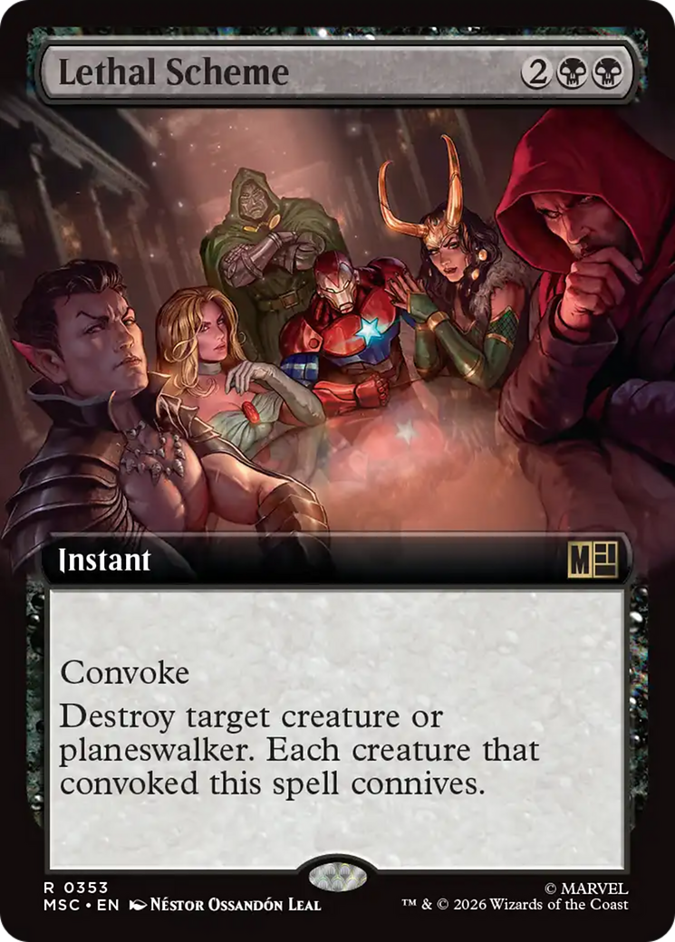 Lethal Scheme (Extended Art) [Marvel Super Heroes Commander] | Clutch Gaming