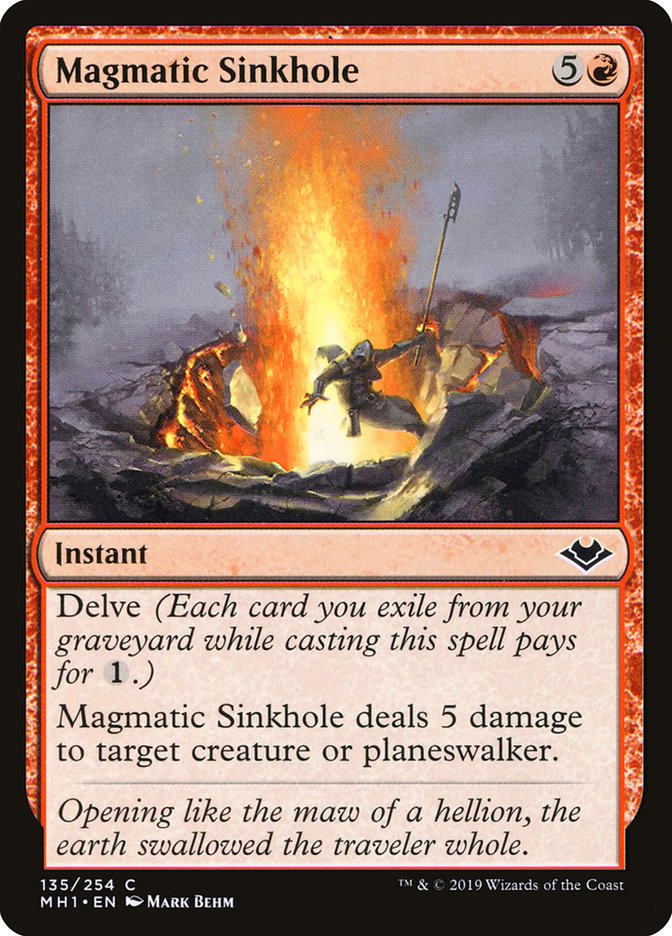 Magmatic Sinkhole [Modern Horizons] | Clutch Gaming