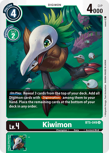 Kiwimon [BT5-049] [Battle of Omni] | Clutch Gaming