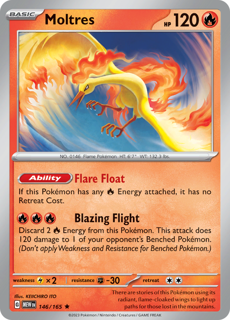 Moltres (146/165) [Scarlet & Violet: 151] | Clutch Gaming