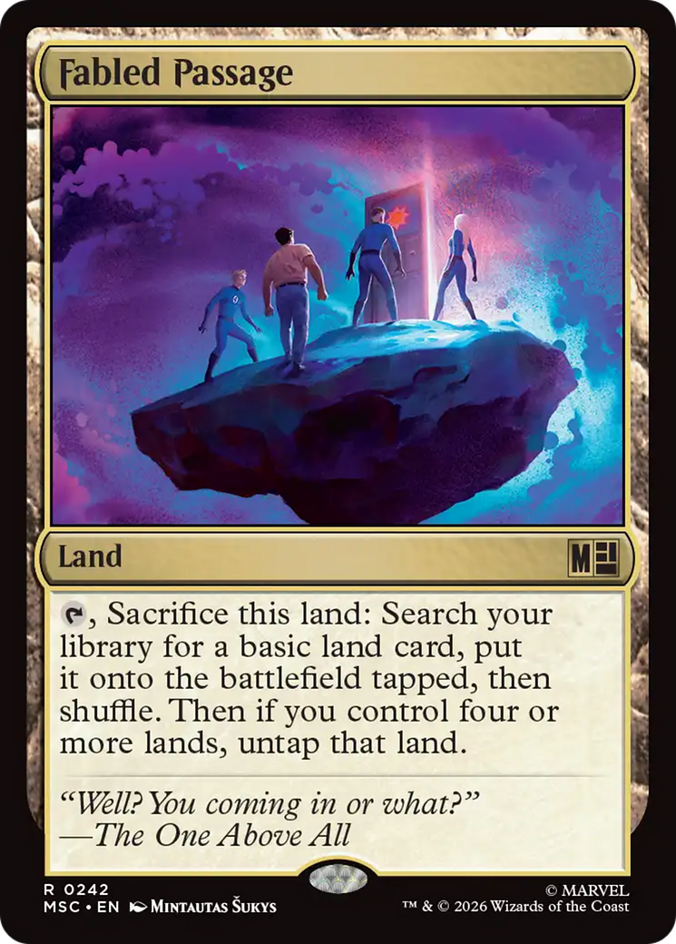 Fabled Passage [Marvel Super Heroes Commander] | Clutch Gaming