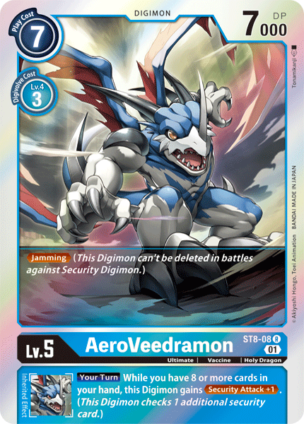 AeroVeedramon [ST8-08] [Starter Deck: Ulforce Veedramon] | Clutch Gaming