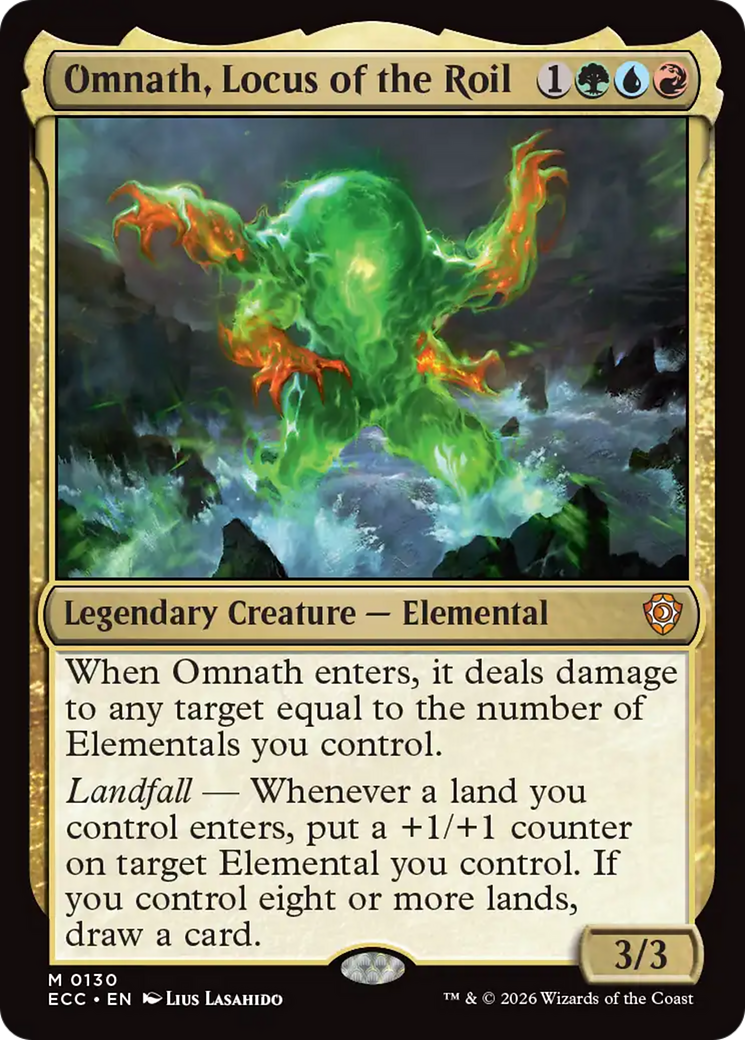 Omnath, Locus of the Roil [Lorwyn Eclipsed Commander] | Clutch Gaming