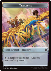 Treasure // Clue Double-Sided Token [Teenage Mutant Ninja Turtles Commander Tokens] | Clutch Gaming