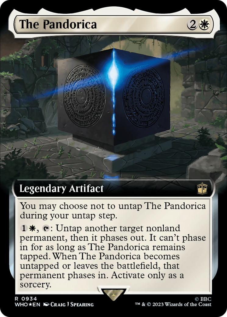 The Pandorica (Extended Art) (Surge Foil) [Doctor Who] | Clutch Gaming