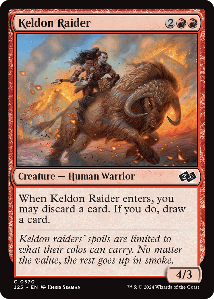 Keldon Raider [Foundations Jumpstart] | Clutch Gaming