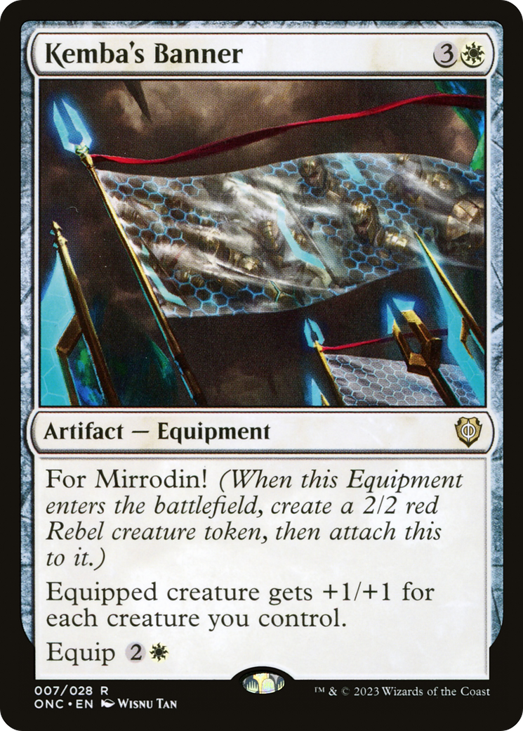 Kemba's Banner [Phyrexia: All Will Be One Commander] | Clutch Gaming