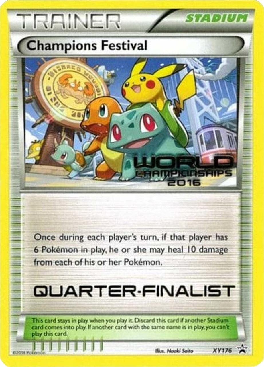 Champions Festival (XY176) (2016 Quarter Finalist) [XY: Black Star Promos] | Clutch Gaming