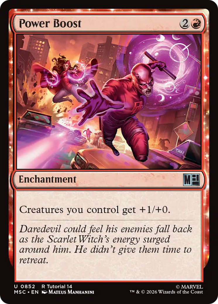 Power Boost [Marvel Super Heroes Commander] | Clutch Gaming