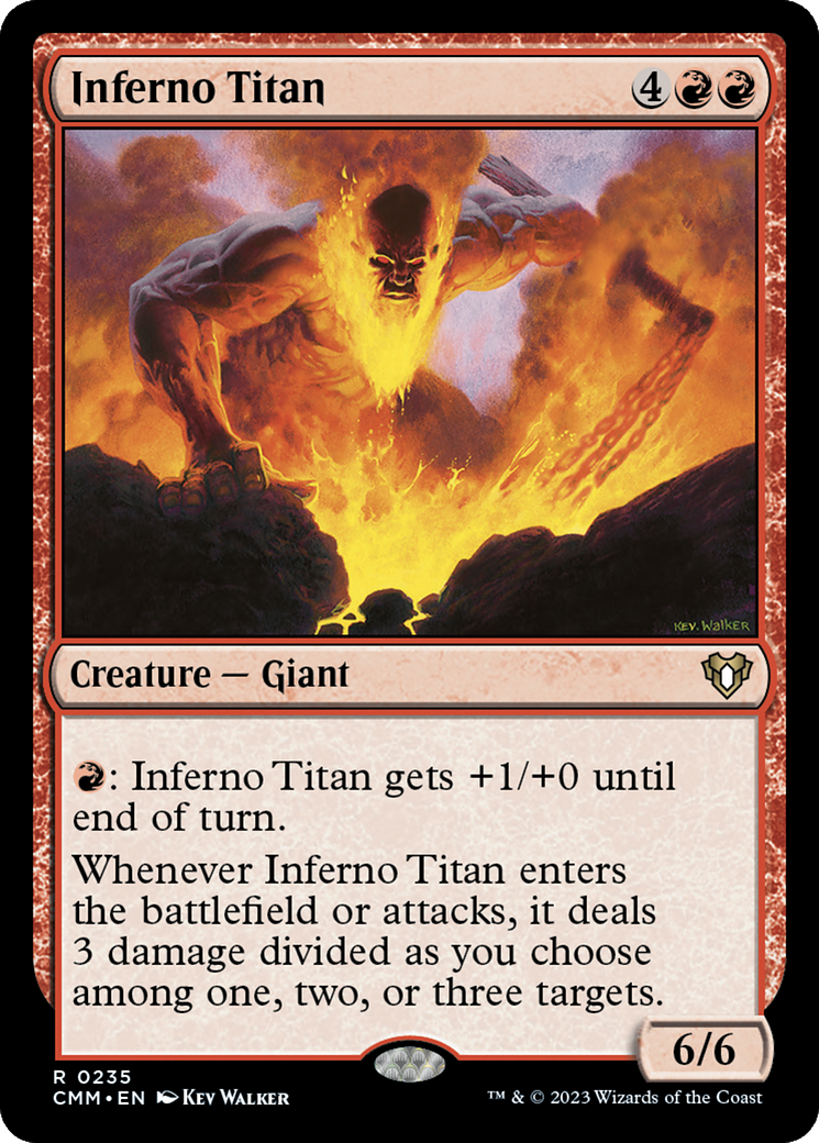 Inferno Titan [Commander Masters] | Clutch Gaming