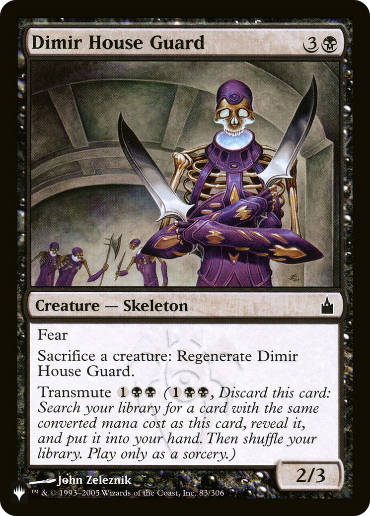 Dimir House Guard [The List Reprints] | Clutch Gaming