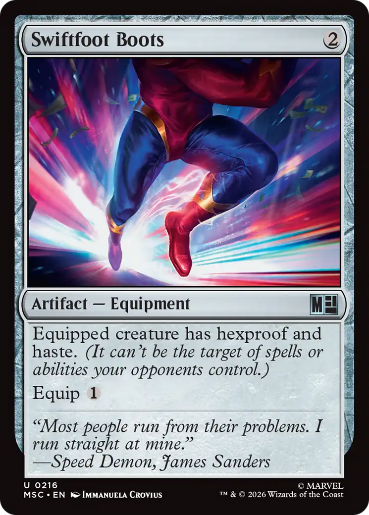 Swiftfoot Boots [Marvel Super Heroes Commander] | Clutch Gaming