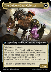Tetzin, Gnome Champion // The Golden-Gear Colossus (Extended Art) [The Lost Caverns of Ixalan Commander] | Clutch Gaming