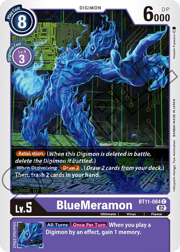 BlueMeramon [BT11-084] [Dimensional Phase] | Clutch Gaming