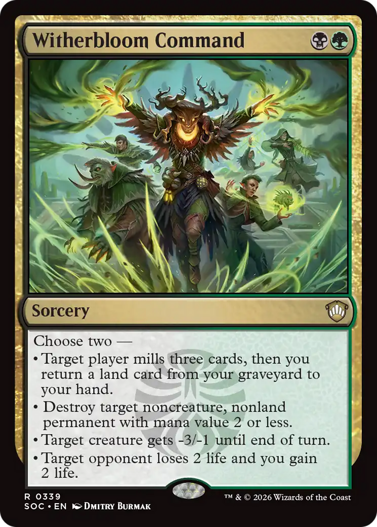 Witherbloom Command [Secrets of Strixhaven Commander] | Clutch Gaming