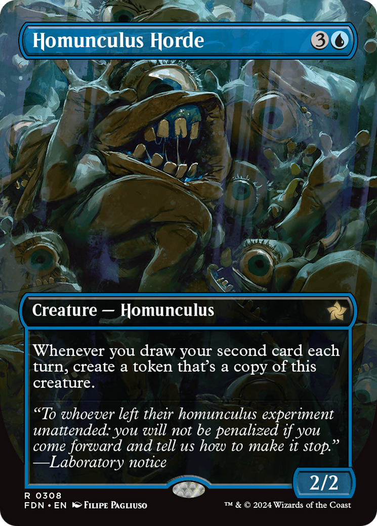 Homunculus Horde (Borderless) [Foundations] | Clutch Gaming