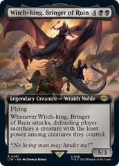 Witch-king, Bringer of Ruin (Extended Alternate Art) [The Lord of the Rings: Tales of Middle-Earth] | Clutch Gaming