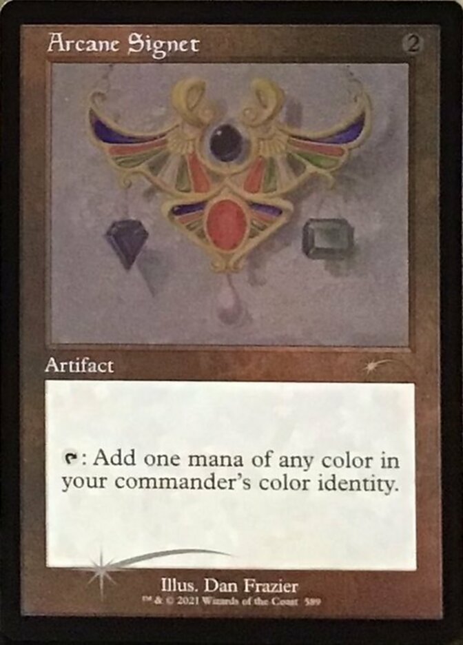 Arcane Signet (Retro) (Foil Etched) [Secret Lair Drop Promos] | Clutch Gaming