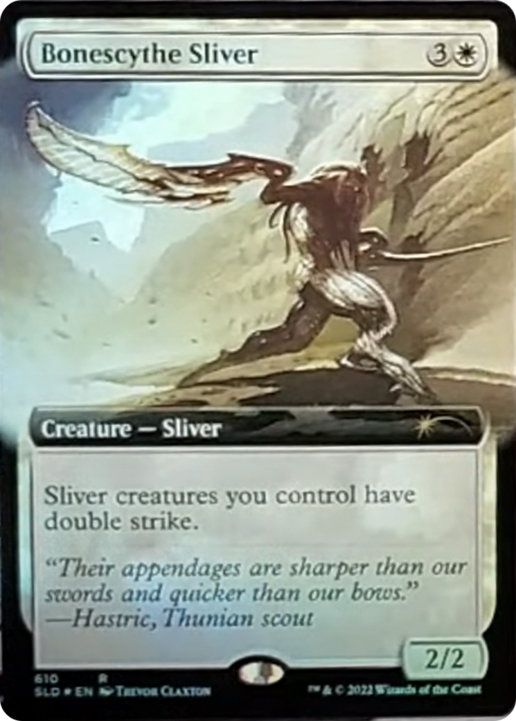 Bonescythe Sliver (Extended Art) [Secret Lair Drop Series] | Clutch Gaming