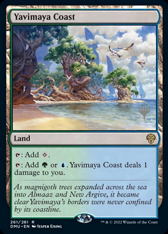 Yavimaya Coast (Promo Pack) [Dominaria United Promos] | Clutch Gaming