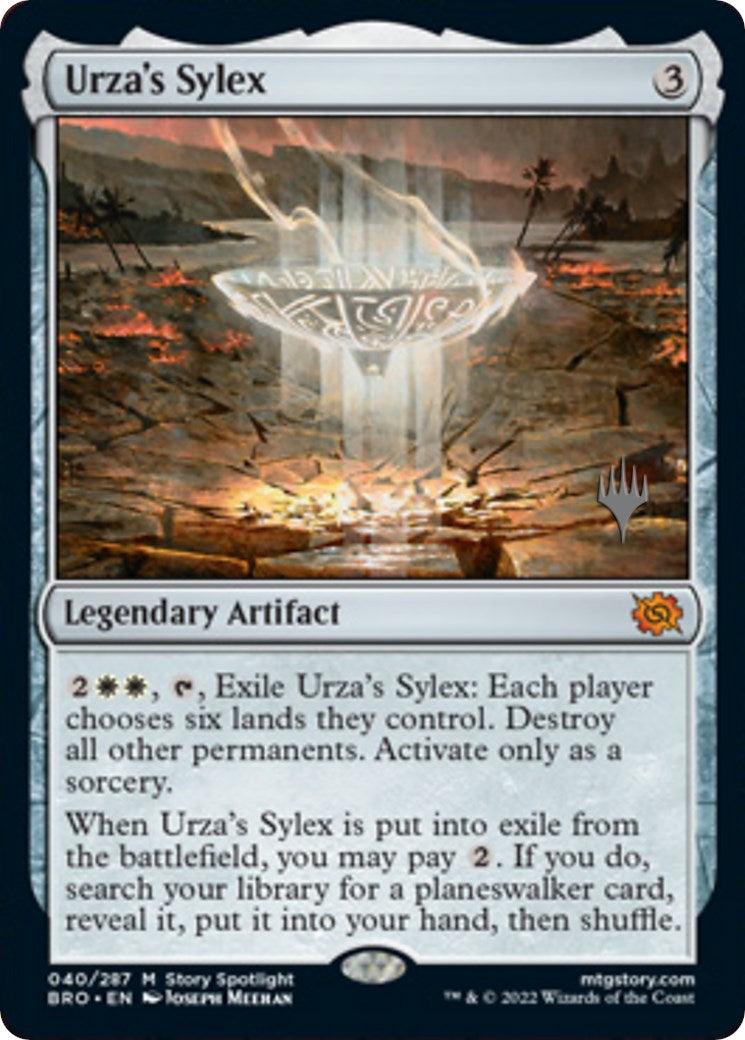 Urza's Sylex (Promo Pack) [The Brothers' War Promos] | Clutch Gaming