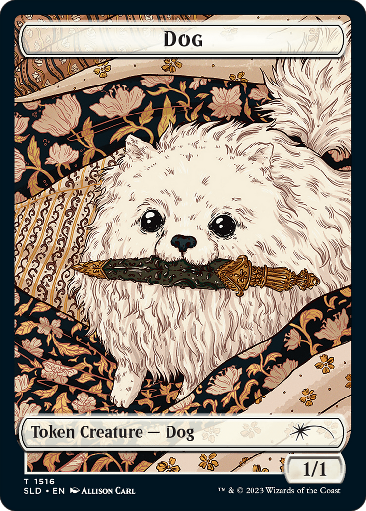 Dog // Cat Double-Sided Token [Secret Lair Commander Deck: Raining Cats and Dogs Tokens] | Clutch Gaming