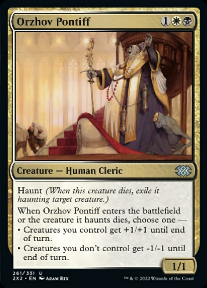 Orzhov Pontiff [Double Masters 2022] | Clutch Gaming