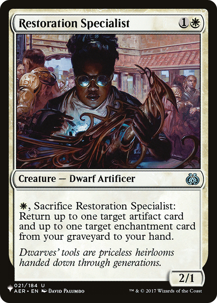 Restoration Specialist [The List Reprints] | Clutch Gaming